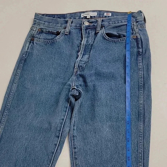 Re/ done Straight Leg Jeans - Picture 4 of 13